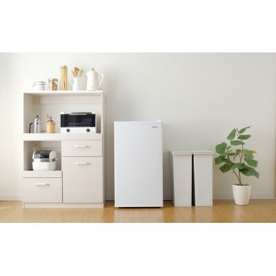冷蔵庫 93L IRJD-9B-W ホワイト　アイリスオーヤマ[53753265]