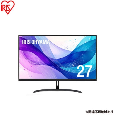 液晶ディスプレイ 27inch DT-JF275S-B 黒  アイリスオーヤマ[53753348]