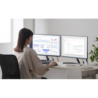 液晶ディスプレイ DT-JF235S-B 黒 23.8インチ アイリスオーヤマ[53753347]