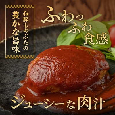 和豚 もちぶた ハンバーグ 10パック 140g×10 [53752794]