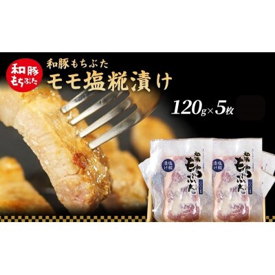和豚 もちぶた モモ 塩糀漬け 120g×5枚[53752803]