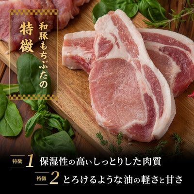 和豚 もちぶた 塩糀漬けセット (ロース 肩ロース もも)120g×各1枚[53752808]