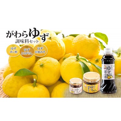 大河原町観光物産協会 ゆず調味料セット[53753451]