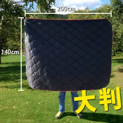 Land Field アウトドアブランケット LF-OB014-BK[53753849]