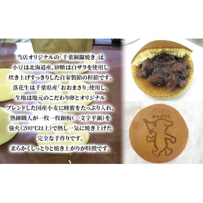 チーバくん落花生銅鑼焼き詰合せ10個入り [53681117]