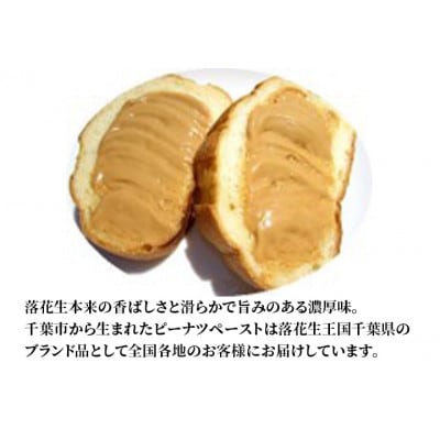 千葉県産 ピーナツペースト詰合せ 3種計6本セット [53681126]