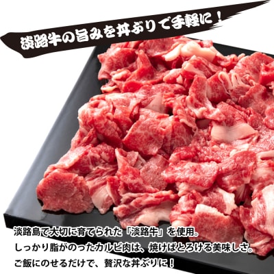 淡路牛カルビ丼の具 160g×10食　ah14839