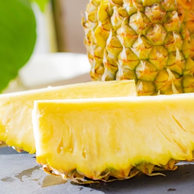 【2026年7月上旬より順次発送】道の駅ゆいゆい国頭が厳選!スナックパイン約2kg(3玉～6玉)