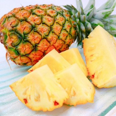 【発送月固定定期便】国頭産パイナップル3種セット(ゴールドバレル・スナックパイン・Nパイン)全3回