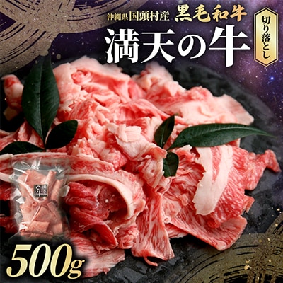 やんばるの自然が育んだ「黒毛和牛 経産牛」切り落とし 500g×1パック