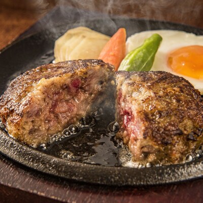 やんばるの自然が育んだ「黒毛和牛 経産牛」ハンバーグ 100g×10個