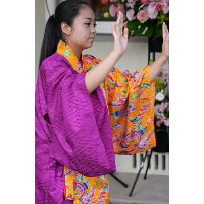 ☆沖縄芸能琉球舞踊体験☆～沖縄貸衣装体験付き～