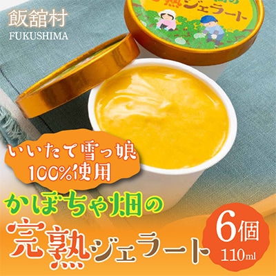 かぼちゃ畑の完熟ジェラート