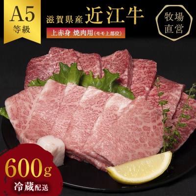 【近江牛 西川畜産】A5ランク雌牛上赤身焼肉用約600g[53820306]