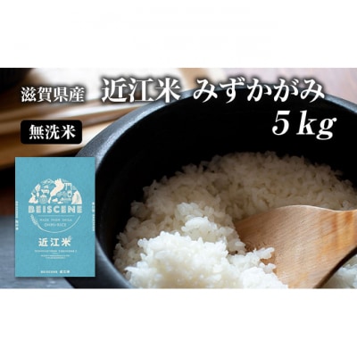 令和6年産 滋賀県豊郷町産　近江米 みずかがみ　無洗米　5kg[53820324]
