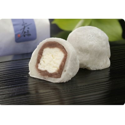 生クリーム大福(抹茶・黒ごま・生クリーム)3種詰め合わせ15個入り
