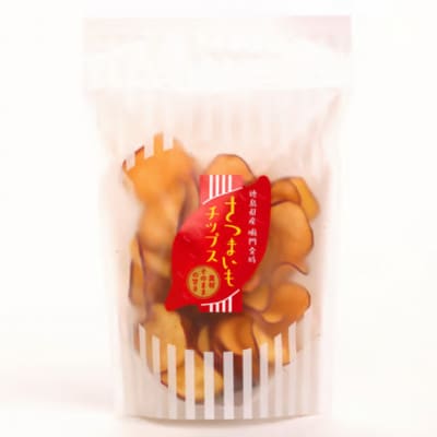 《80g×4袋》さつまいもチップスセット(鳴門金時)　砂糖、塩不使用!の保存料無添加商品