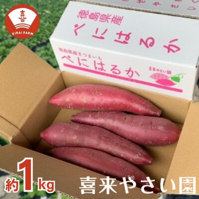 《1kg》松茂町産　喜来やさい園の熟成紅はるか