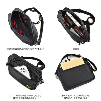 VanNuys 普段の相棒 大人のファスナーサブバッグ/S