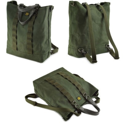 VanNuys Free Free Tote-6(タクティカルリュック&トート)(グリーン)