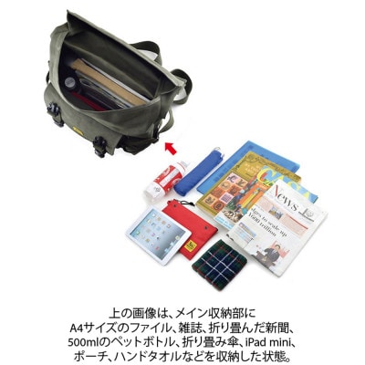 VanNuys ちょっとミリタリーな感じのバッグシリーズType-A/帆布のバックパック(グリーン)