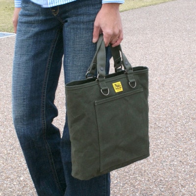 VanNuys ちょっと小ぶりなFree Free Tote 手提げタイプ(グリーン)