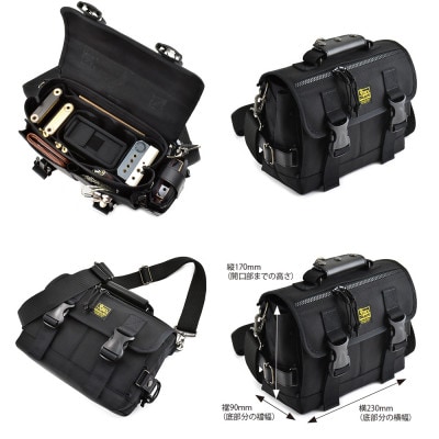 VanNuys ポータブルオーディオ用 カスタムバッグF2(Wバックル)250【ハンドル:ブラック】