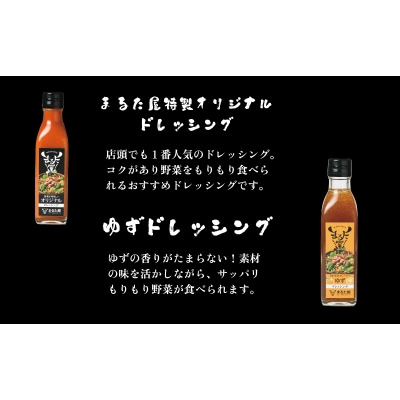 【特製】ステーキソース&ドレッシング 計 900ml 5種 × 180ml HW004