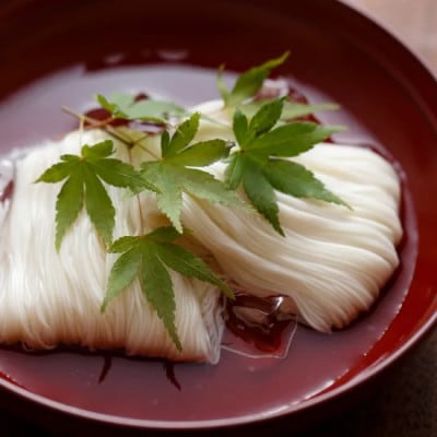 三輪そうめん(誉)4袋、手延べそば4袋