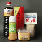 小山安吉醸造元おすすめセットB(醤油・しょうゆポン酢・味噌・ドレッシング・甘酒)【kyj002-1】