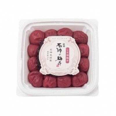 梅干し しそ漬梅干(塩分13%)400g【isg016-2】