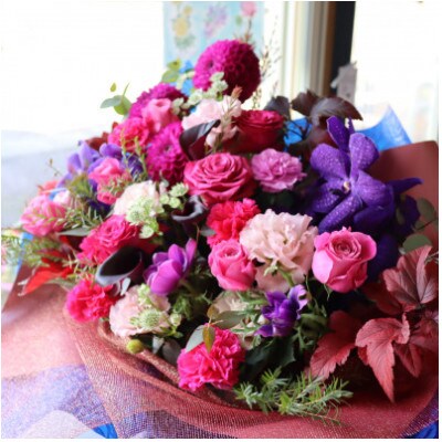【毎月定期便】【さとふる限定】季節のお花のアレンジメントL/Xサイズ全12回