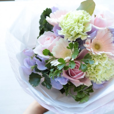 【2週間毎定期便】癒しのフラワー セラピーブーケ【花瓶用】/Sサイズ全24回