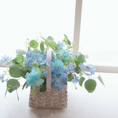 【2週間毎定期便】癒しのフラワーセラピーアレンジメント/Lサイズ全24回