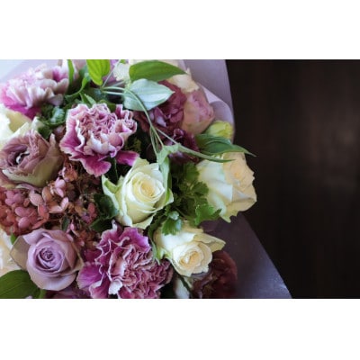 【2週間毎定期便】癒しのフラワーセラピーアレンジメント/Sサイズ全24回