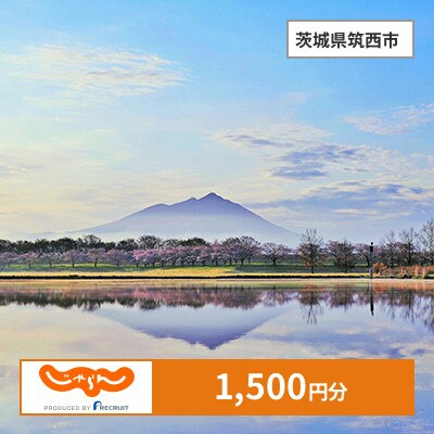 【じゃらんふるさと納税クーポン】 茨城県筑西市でつかえる1,500円 クーポン