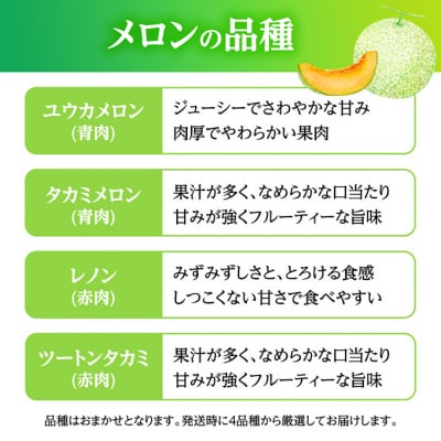 メロン 先行 予約 青森 減農薬栽培メロン 2玉 糖度16度以上保証 [53841321]