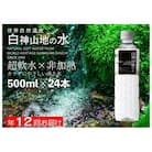 【毎月定期便】白神山地の水 500ml×24本[53841039]全12回
