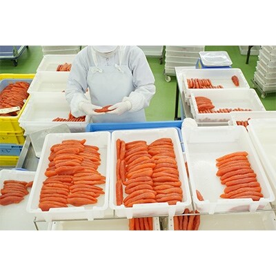 北海道産虎杖浜辛子明太子 500g