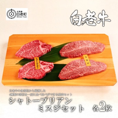 2023年4月発送開始『定期便』白老牛プレミアムハンバーグ・シャトーブリアン・焼肉7種盛全3回