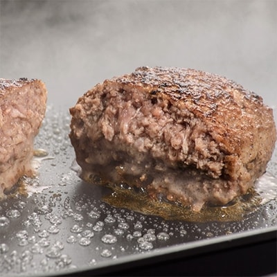 敷島ファーム　黒毛和牛手作りハンバーグセット
