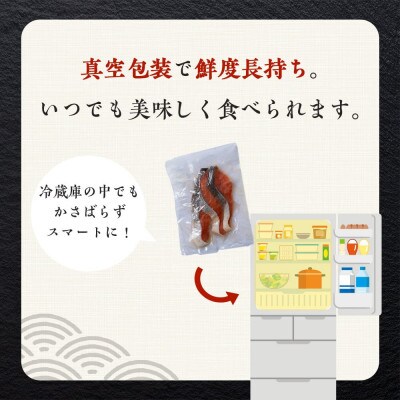 沖捕り辛塩紅鮭切身 3切×2パック