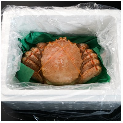 【浜ゆで】北海道産 冷凍ボイル毛ガニ (1尾700g～800g前後) 1尾