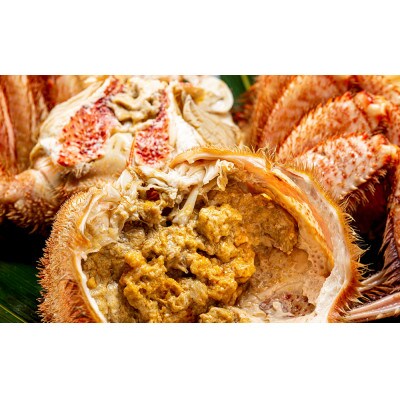 北海道産ボイル毛ガニ 約4kg(300g～320g前後×13尾)×1箱 冷凍発送
