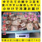 浜ゆでたこ 計7000g 北海道白老町産