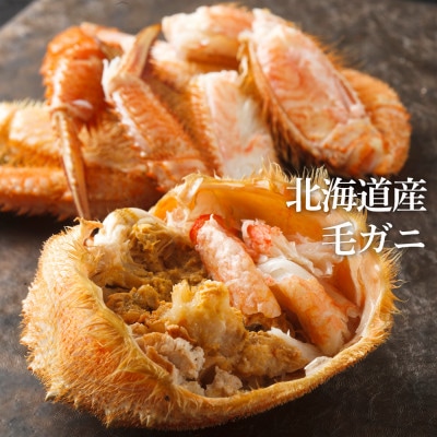 大サイズ!冷凍毛がに約650g×3尾【斉藤水産】 AM008
