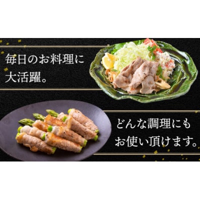 北海道産 白老豚 モモ スライス 400g×6パック