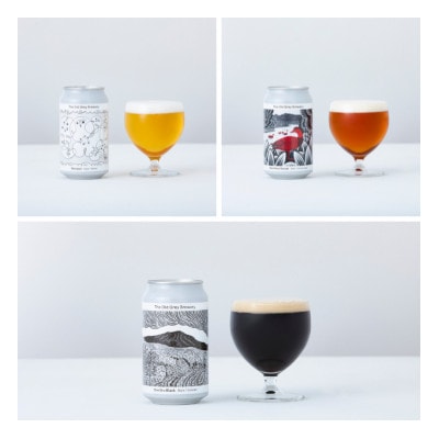 【白老町のクラフトビール】6種飲み比べ(各1本)計6本《The Old Grey Brewery》