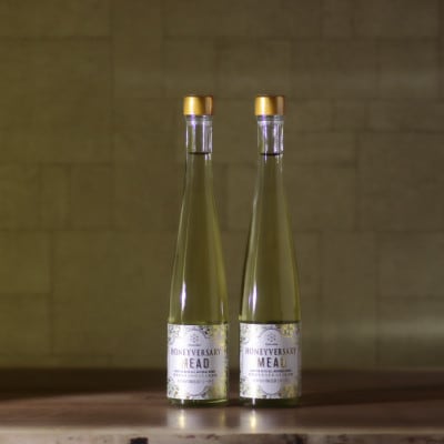 【数量限定】田舎はちみつのお酒　HONEYVERSARY　2本　酒蔵で造るミード　ハニーワイン