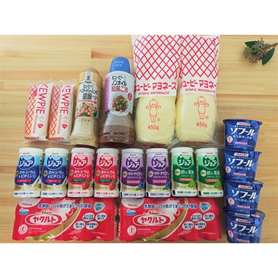 【2ヵ月毎定期便】【キユーピー五霞工場・ヤクルト本社茨城工場】五霞町セット2全3回
